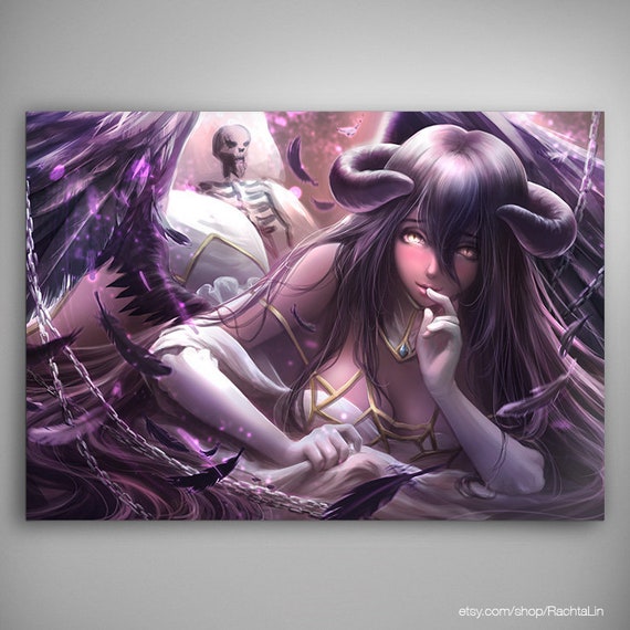 Overlord Albedo Art Print Illustration Etsy Overlord Albedo Art Print Illustration Etsy