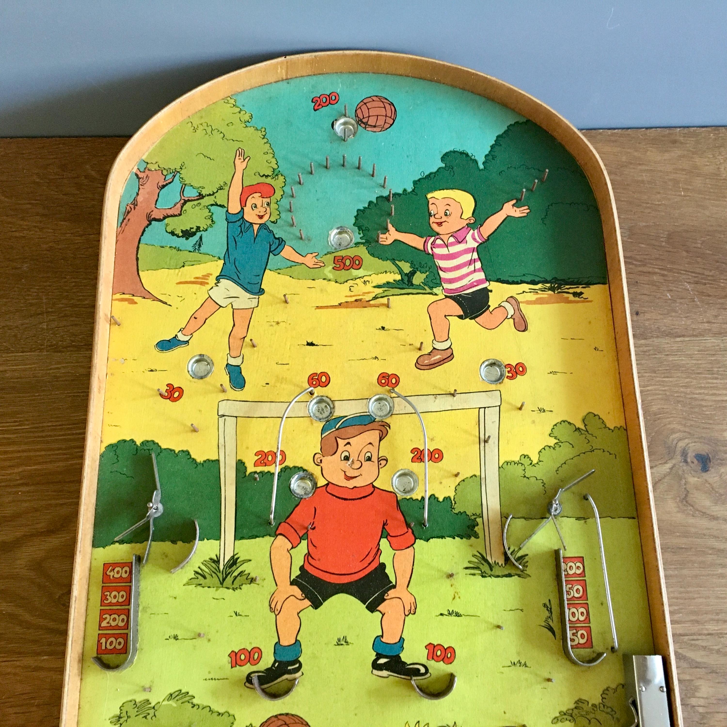 Vintage Pinball Bagatelle Game | Old Tabletop Pinball Game  display picture 1