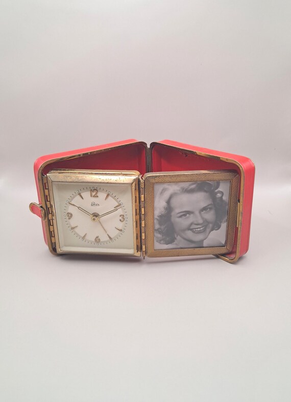 快適グッズ・旅行小物 Schatz VINTAGE TRAVEL CLOCK Schatz Travel