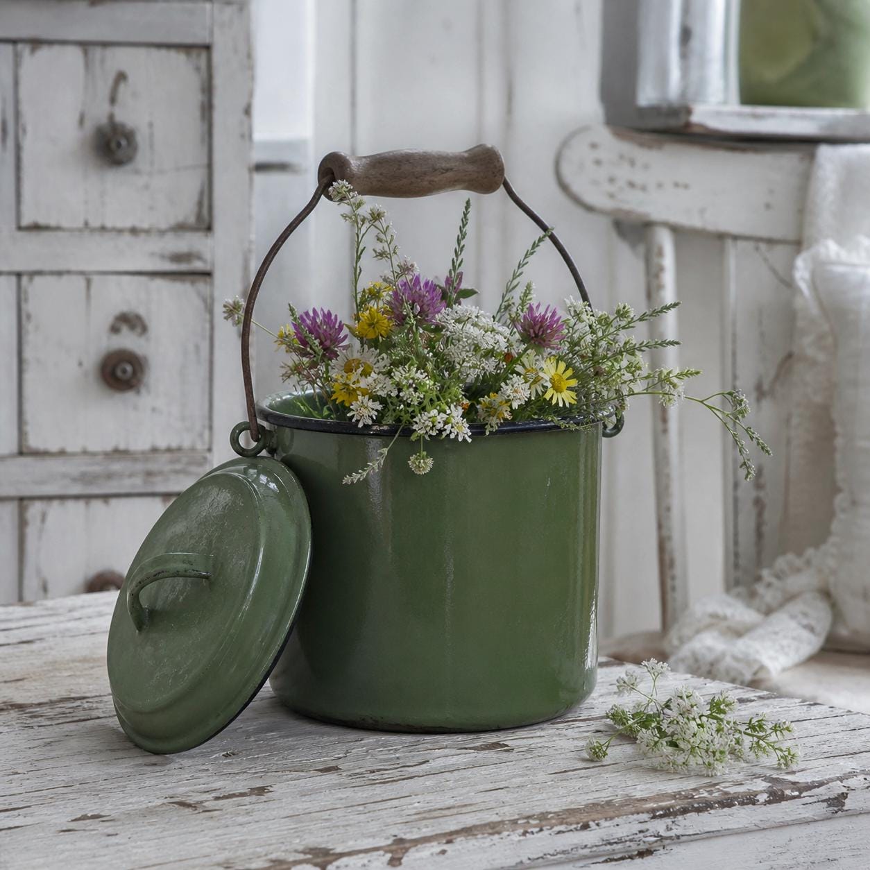 Antique Water Bucket - Etsy Canada