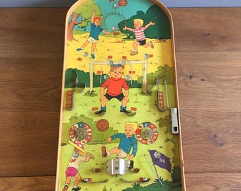 Jeu De Flipper De Bureau Ancien – Double Poosh M Up – Northwestern Mailbox – 1930