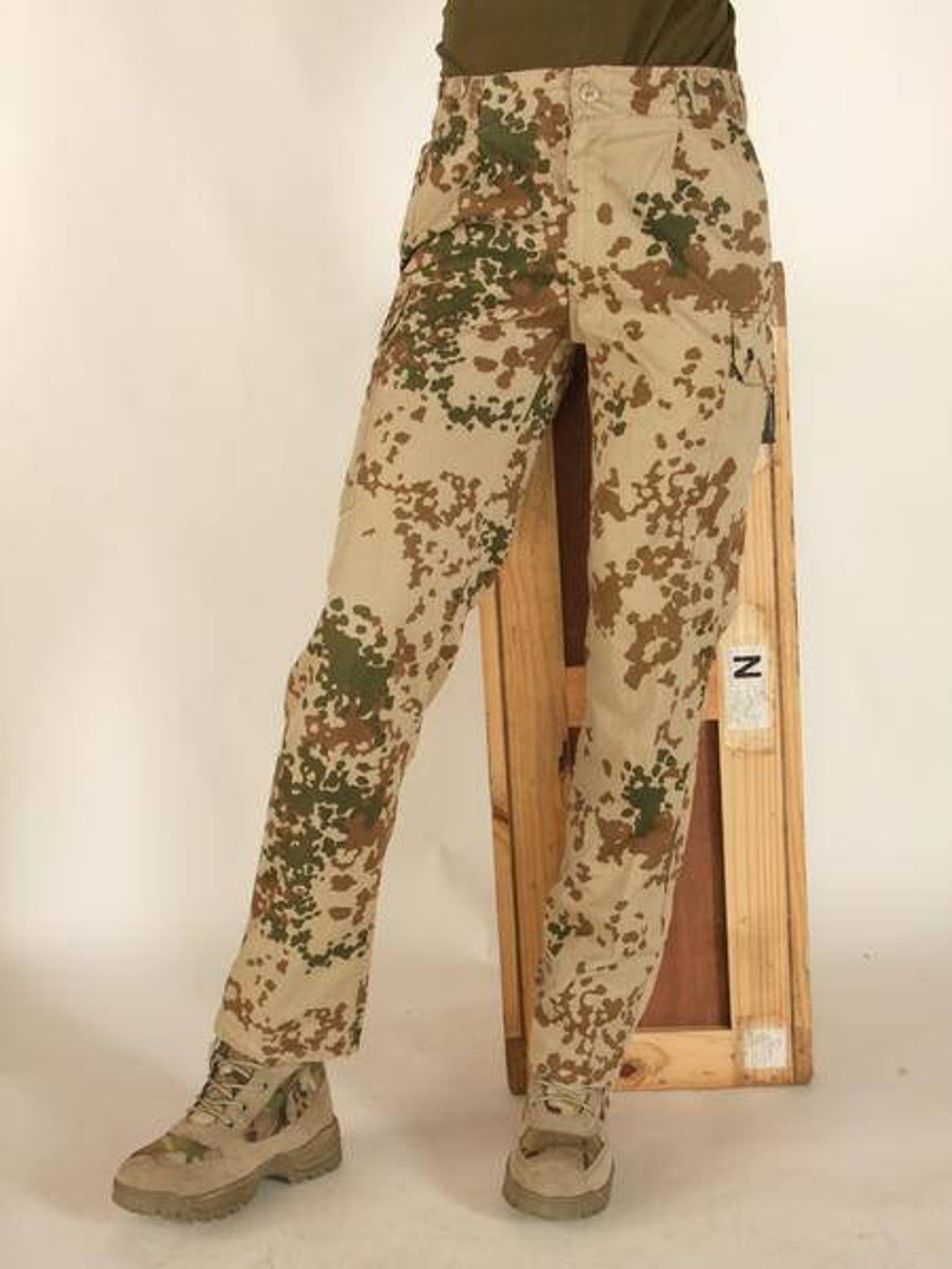Genuine German army issue Desert camo pants field combat BW trousers NEW