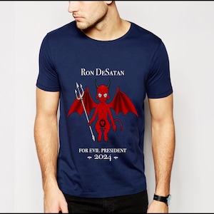 Ron DeSatan Evil President 2024 * Political Satire * Instant Download * Print Wear* T-shirt Design * Florida * Sublimation * PNG Files *