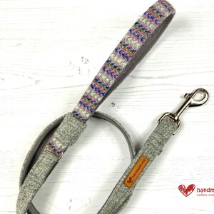 Oslo &#39;Harris Tweed&#39; Dog Lead