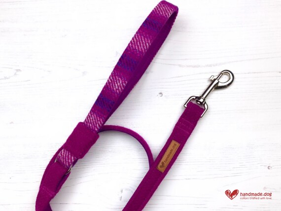 Dubai 'Harris Tweed' Dog Lead