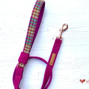 Moscow &#39;Harris Tweed&#39; Dog Lead