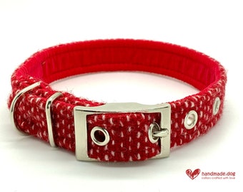 Snowfall 'Harris Tweed' Dog Collar