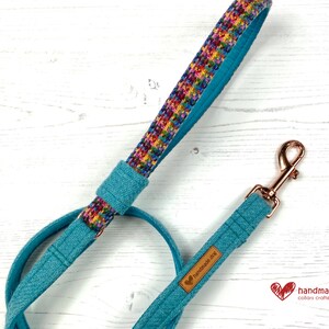Marrakesh &#39;Harris Tweed&#39; Dog Lead