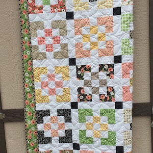 Window Box PDF Digital Quilt Pattern by Pieced Just Sew, Jelly Roll Friendly image 6