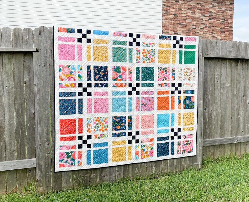 Stay Square PDF Digital Quilt Pattern by Pieced Just Sew Etsy Australia