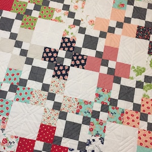 Besotted PDF Digital Quilt Pattern by Pieced Just Sew, Layer Cake Friendly image 3