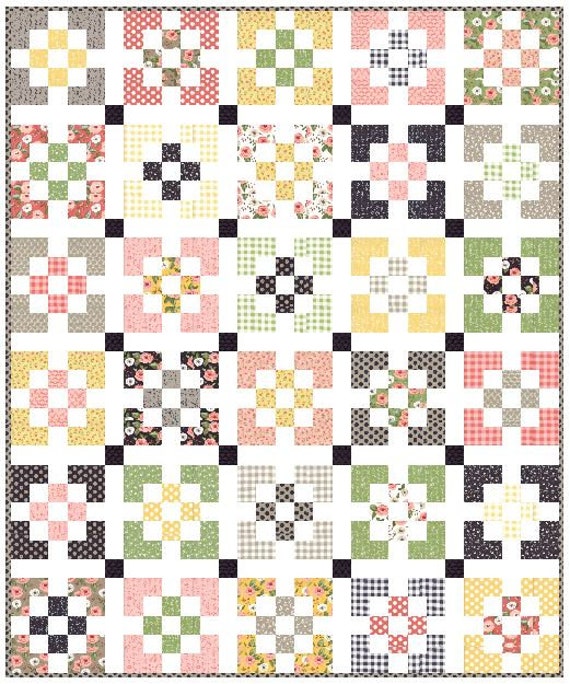 Lella Boutique Quilt Pattern Jelly Roll Layer Cake Friendly Chandelier