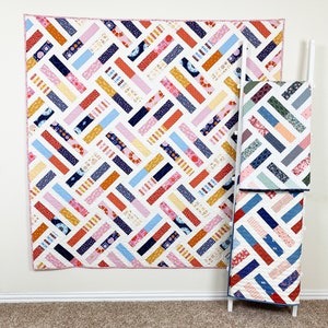 Wayward PDF Digital Quilt Pattern by Pieced Just Sew, Jelly Roll or Fat Quarter Friendly image 10