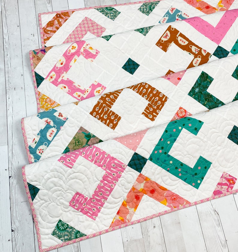 Ophelia PDF Digital Quilt Pattern by Pieced Just Sew Jelly Etsy