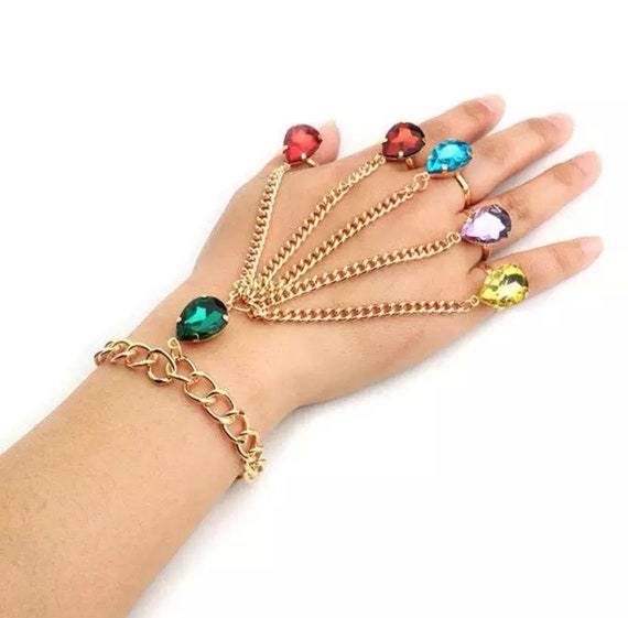 Beautiful Women's Copper Hathful Bracelet