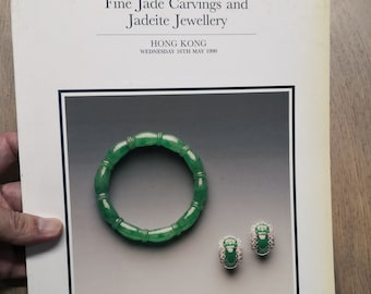 Sotheby's Fine Jade Carvings and Jadeite Jewellery Hong Kong 16 May 1990 - With Price List - Softcover (Pre-owned and in Good Condition)