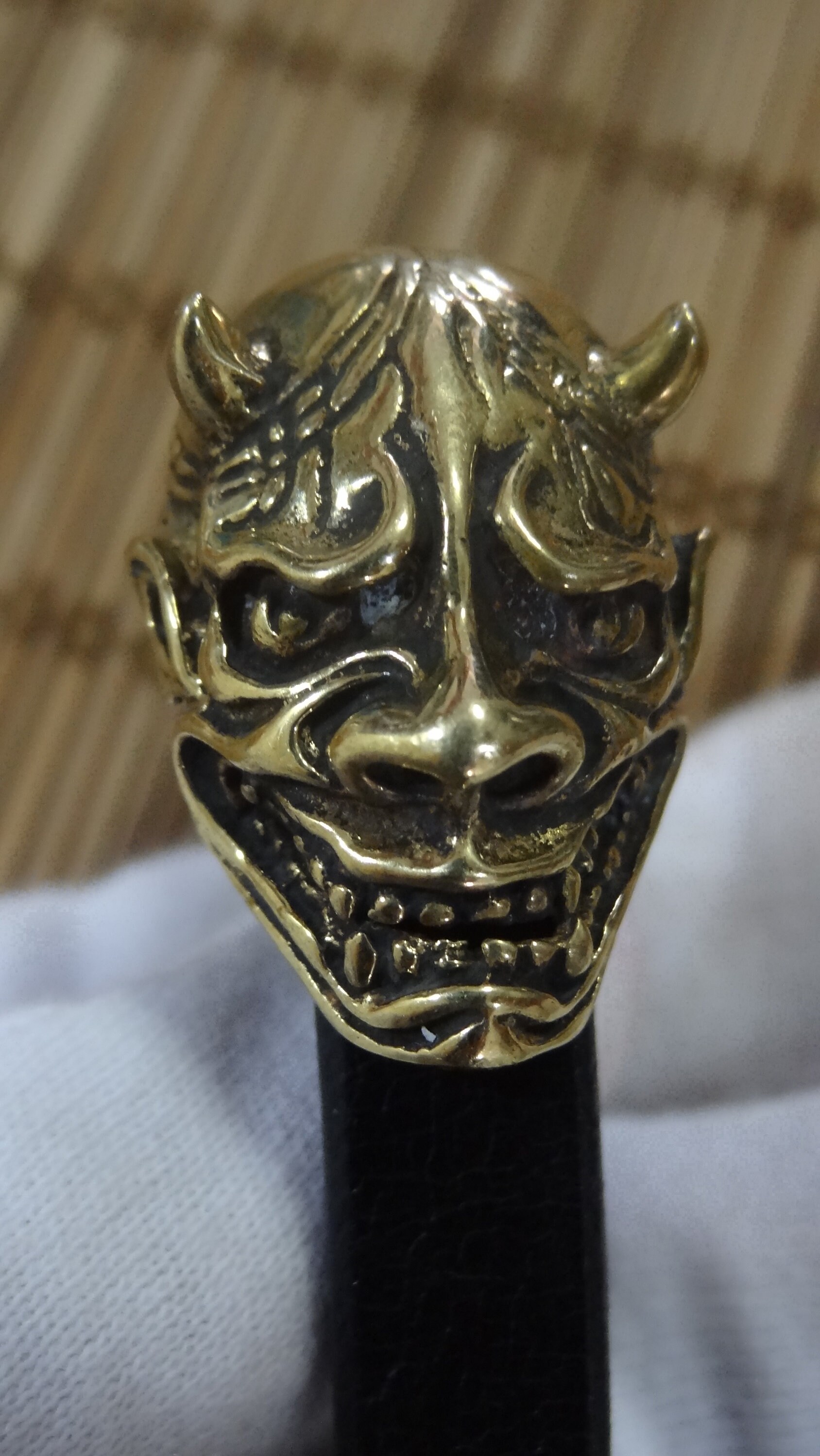 2004-07 - Leather Keychain With Screwback Brass Concho