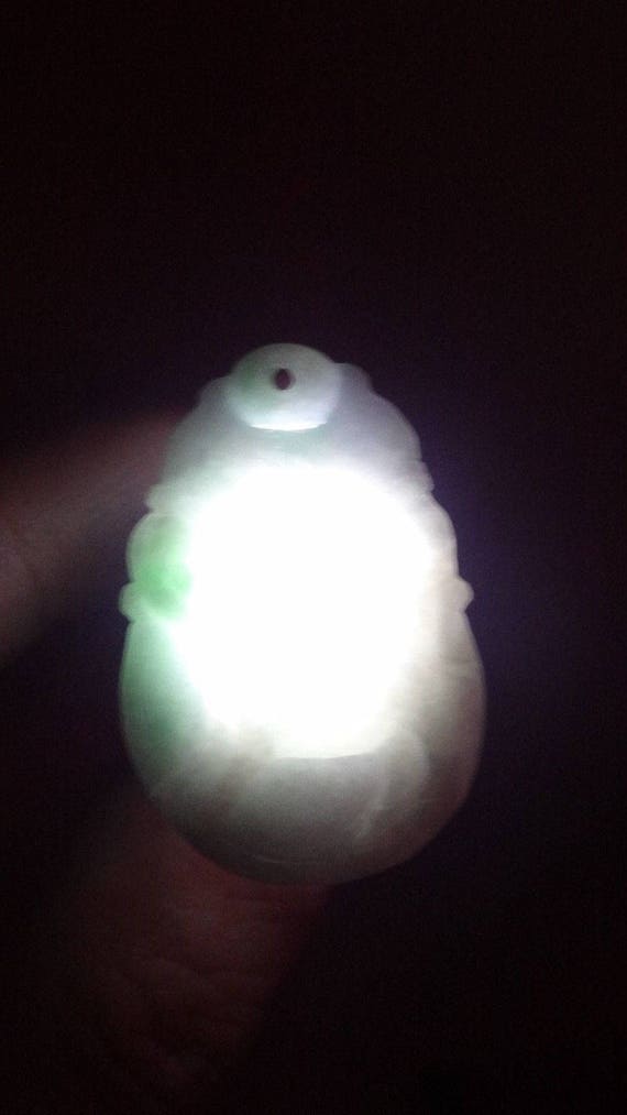 180316 Polished Translucent Chinese Zodiac Jadeite… Gem