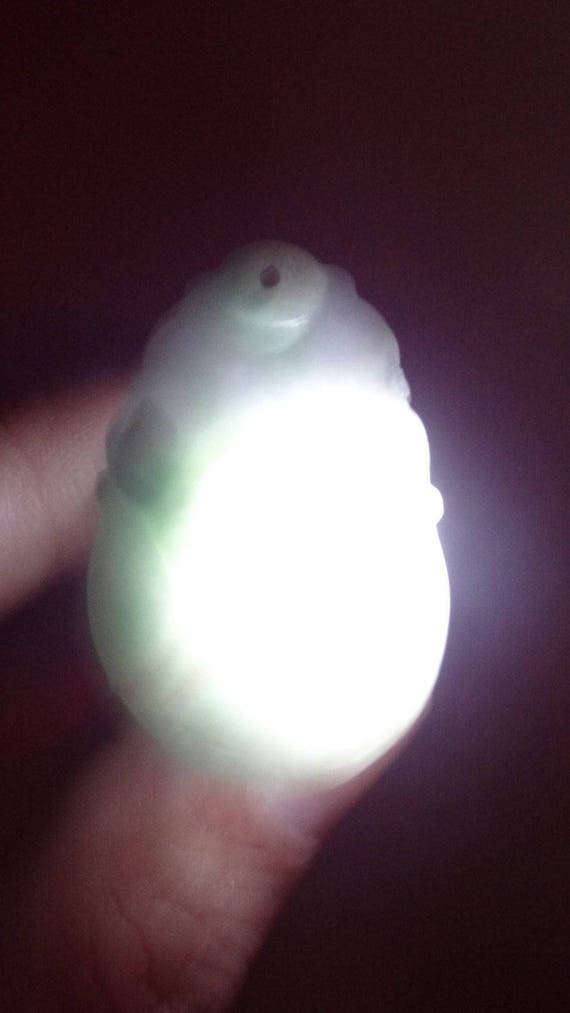 180316 Polished Translucent Chinese Zodiac Jadeite… Gem