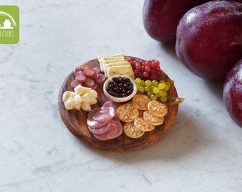 Miniature Charcuterie Board - Scale 1:12