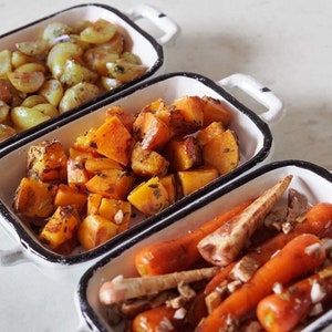 Miniature Roast Vegetables - Scale 1:12
