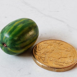 Cute Miniature Dollhouse Watermelon - Scale 1:12