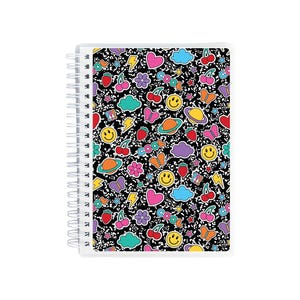 Sticker Book • Sticker Composition • Reusable Sticker Collection Album • 5x7 4x6 Storage Book • For Junk Journal, Planner, Bujo, and More!