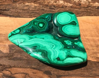 Large Malachite Polished Specimen Freeform High Quality