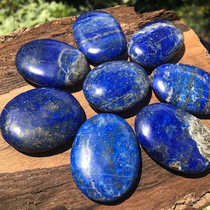 Choose your Lapis Lazuli Palm Stone