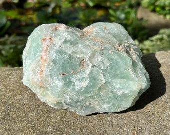 Extra Large Green Fluorite Chunk Specimen