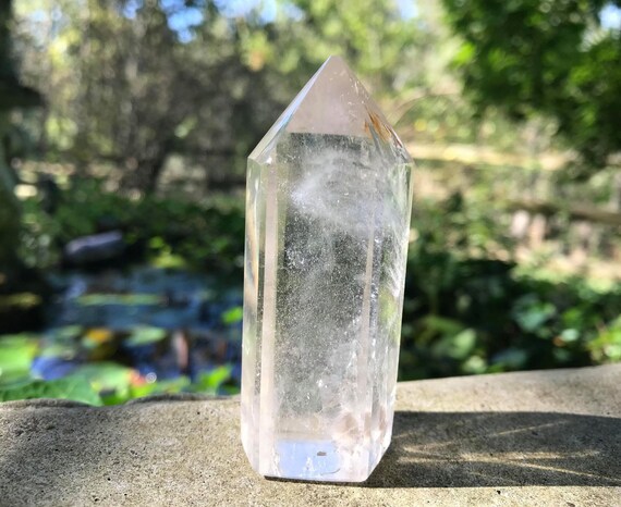 smoky white crystal