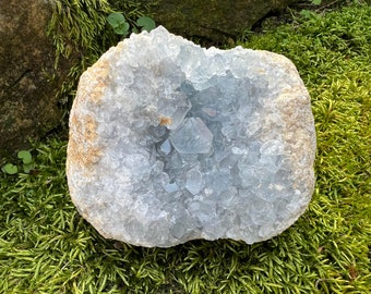 Celestite Geode Cluster Specimen ~ Madagascar