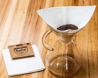 Bolio - Organic Hemp Coffee Filter Square