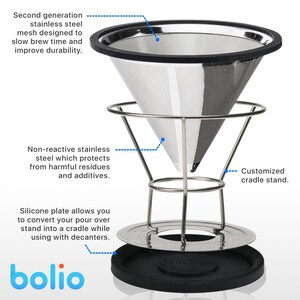 Bolio Stainless Steel Coffee Filter 2 image 3