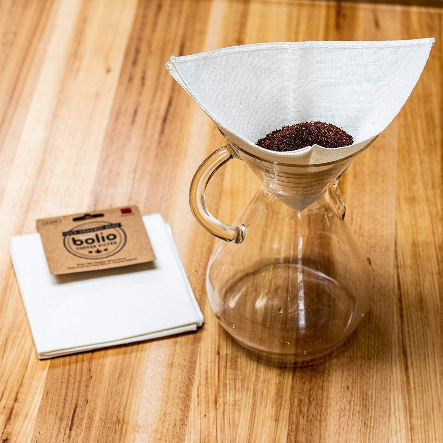 Bolio Organic Hemp Coffee Filter Square Etsy