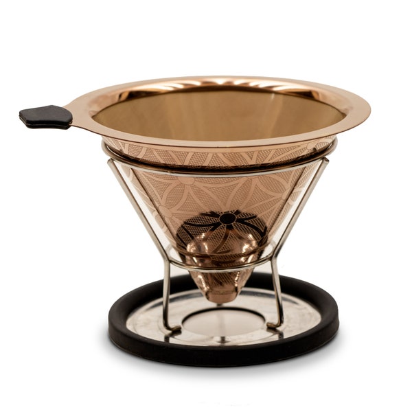 Bolio - Titanium Coated Steel Pour Over Coffee Filter #4