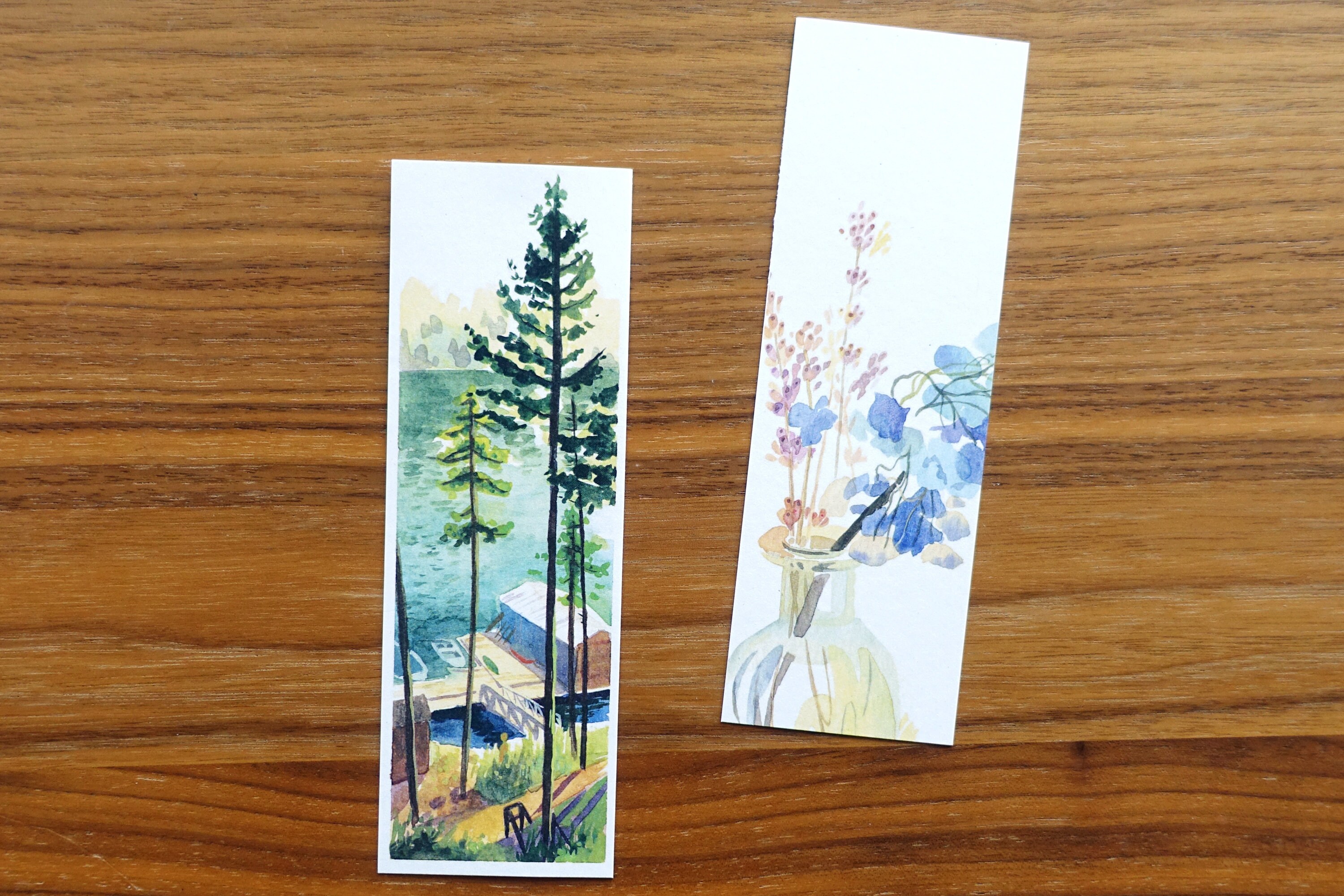 Simple Bookmarks 2x6 Etsy