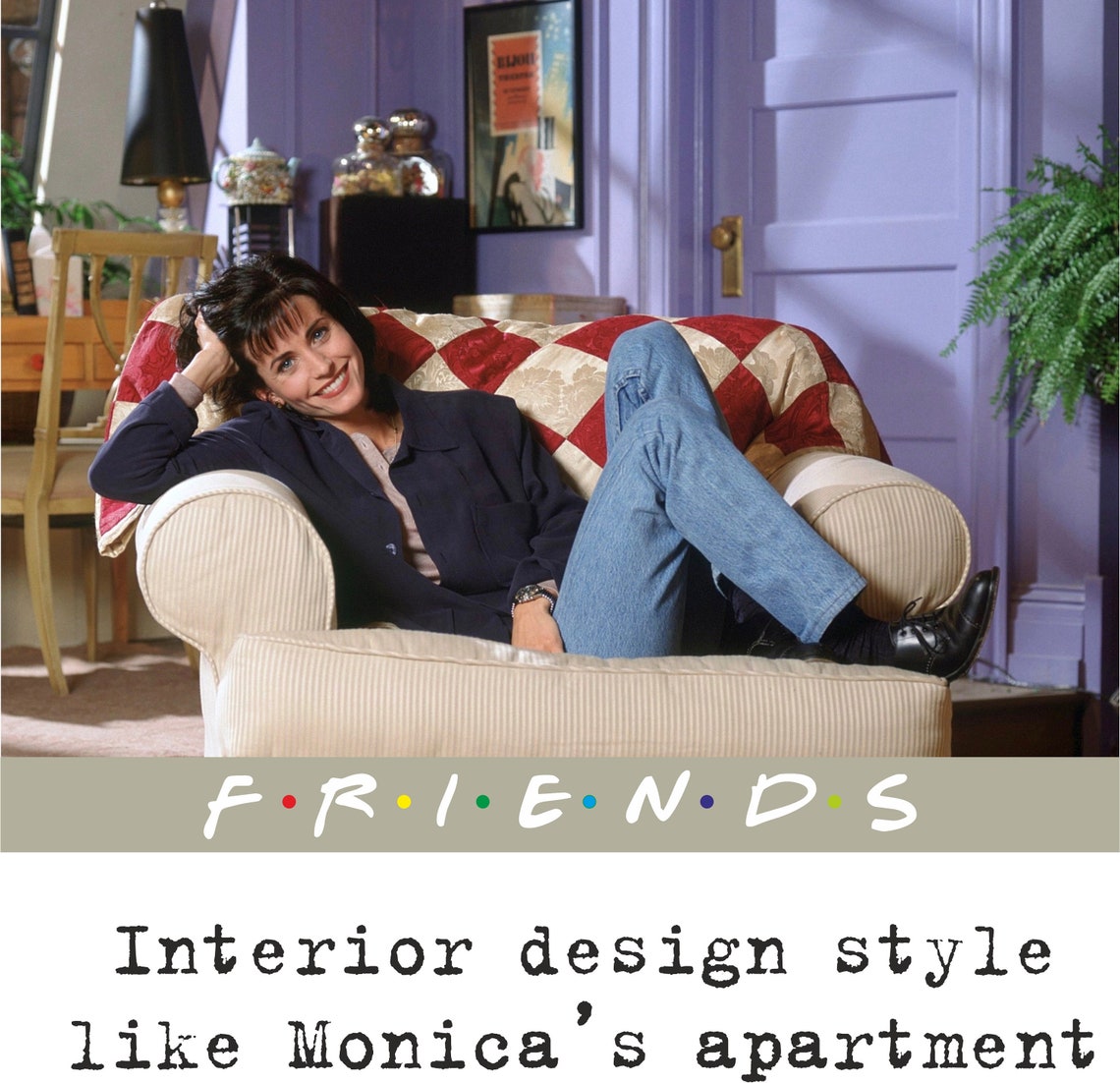 Friends Inspired Home Interior Design (digital Files) - Etsy