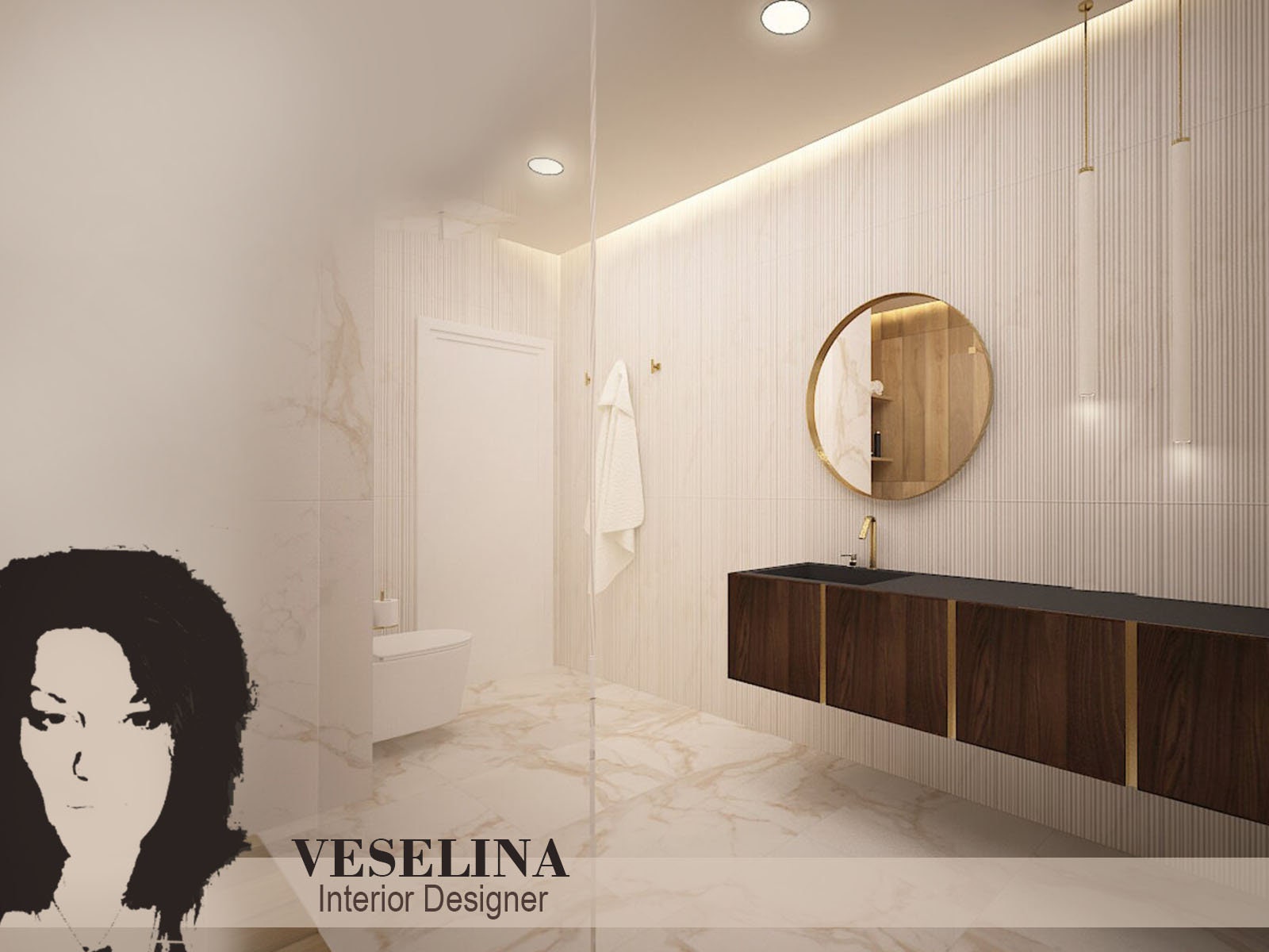 Classic Bathroom Interior Design