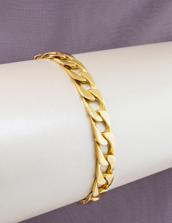 14k Yellow Gold Open Linked Bracelet