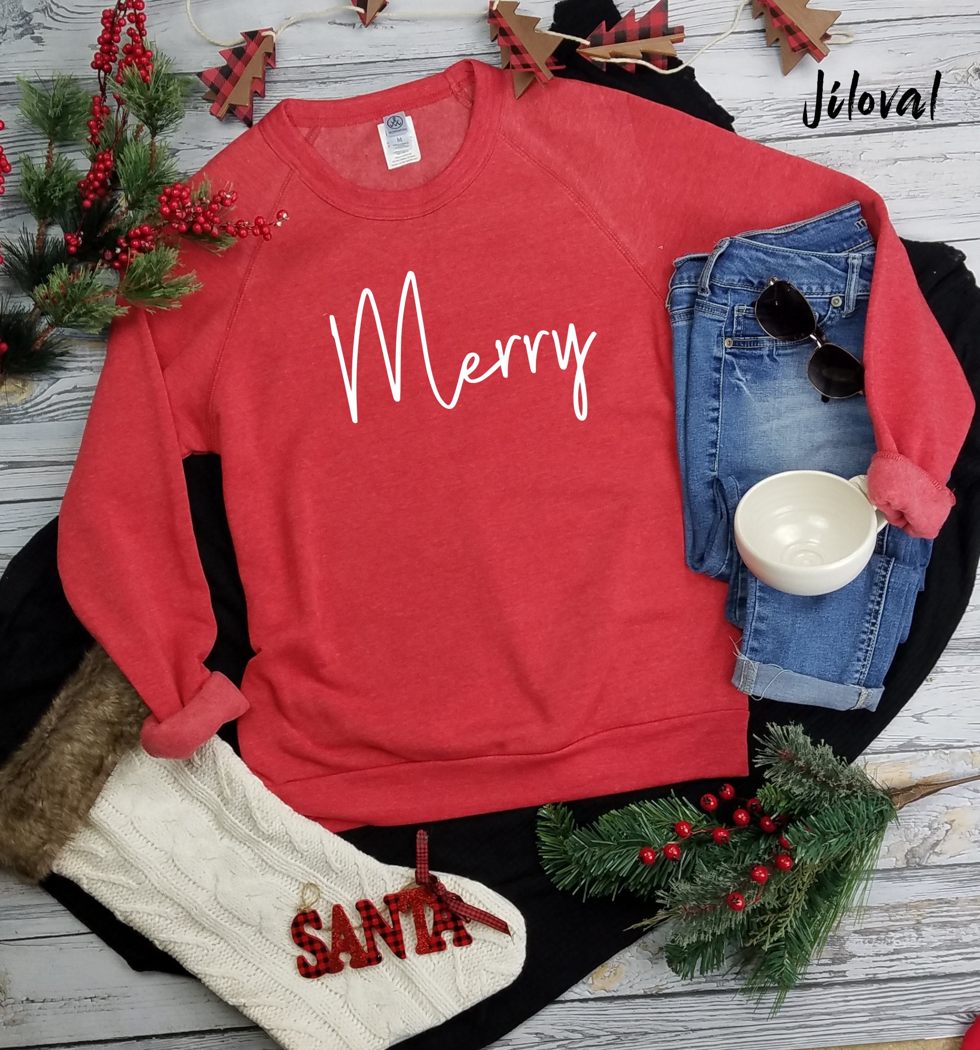 merry sweatshirt
