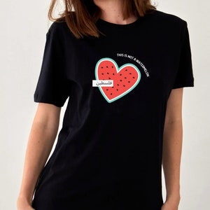 Dies ist keine Wassermelone Shirt | GAZA-Shirt | Palästina-Flaggen-Shirt | Free Palästina T-Shirt, palästinensisches T-Shirt |