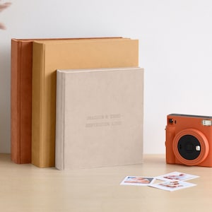 Instax Mini Photo Album, Personalized Ring Binder for Fujifilm