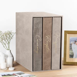 Hochzeitsfotoalbum, großes Einsteckfotoalbum mit Hüllen für 4x6 Fotos, 1 Album für bis zu 1000, 3 Alben für bis zu 3000 Fotos