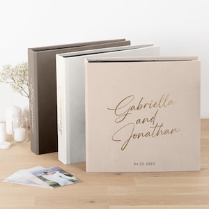 Wedding Photo Album with Sleeves for 4x6 Photos, Large Velvet Slip In Photo Album for up to 1000 Photos, 3 Albums Hold up to 3000 Photos