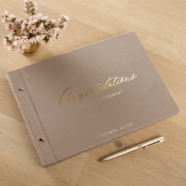 Retirement Book Etsy