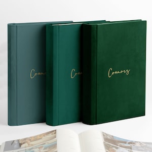 Wedding Photo Album with Sleeves, Slip In Photo Album for 300 4x6 Photos Made by Arcoalbum