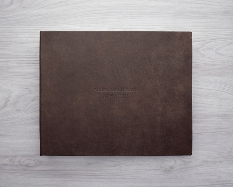 Leather Photo Album Wedding Album by Arcoalbum