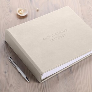 Libro de visitas para bodas alternativo / Libro de ideas para despedidas de soltera / Libro de consejos personalizado / Libro de fotomatón para fotos de 2x6 y 4x6 / Álbum Instax Mini