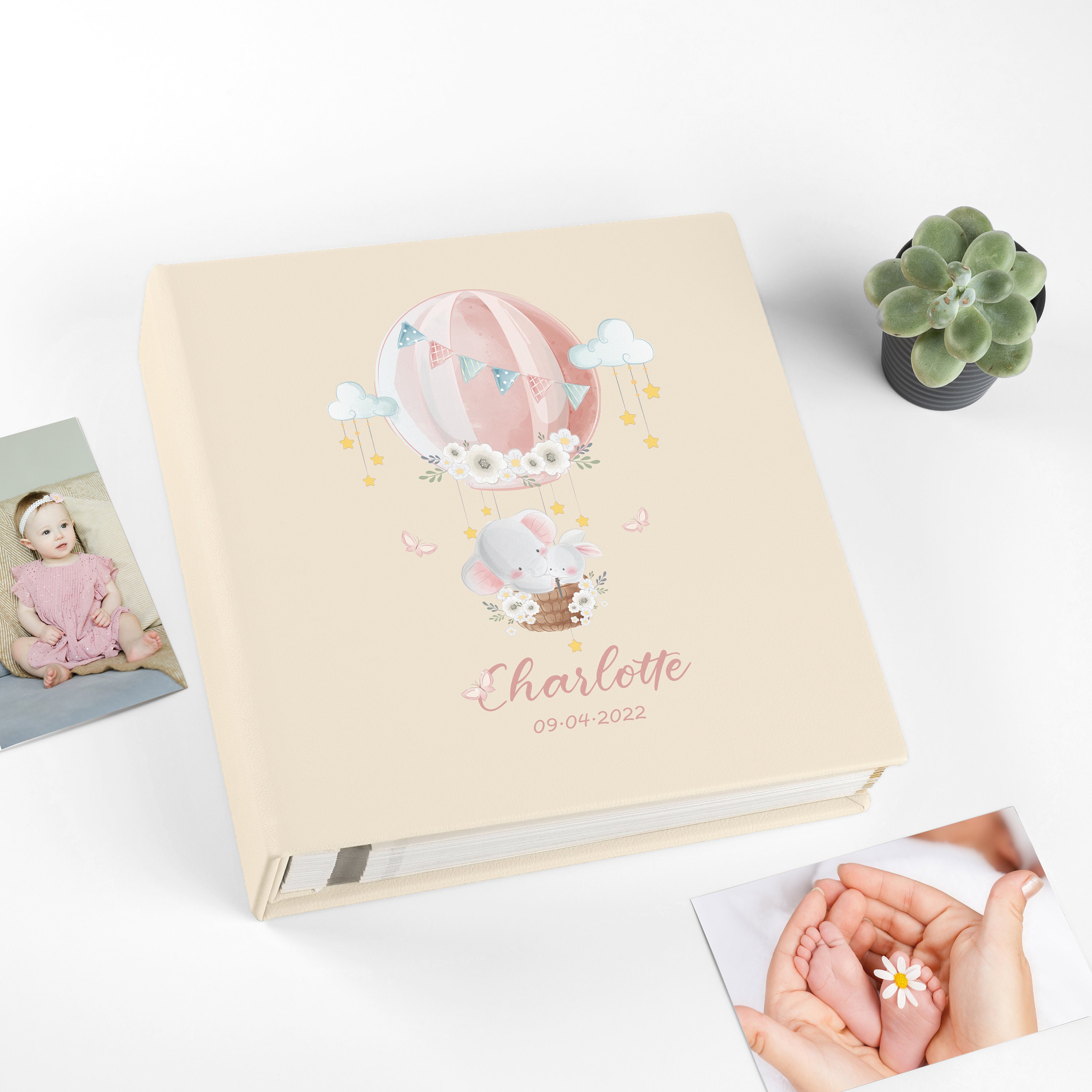 Baby Photo Album, Baby Memory Book, Baby Boy Scrapbook, Self-adhesive Baby  Girl Photo Album With Photo Window 